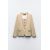 Zara Смелый жакет с круглым вырезом , Цвет: Коричневый, Размер: XL, изображение 9
