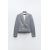 Zara Короткий двубортный плотный бархатный жакет , Цвет: multicolor, Размер: XS, изображение 3