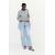 Zara Короткая косая куртка, Цвет: Синий, Размер: XS