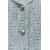 Zara Короткая косая куртка, Цвет: Синий, Размер: XS, изображение 7