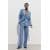 Zara Прямые брюки из блестящей ткани , Цвет: Синий, Размер: M