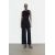 Zara Текстурированный цветочный комбинезон из креповой ткани , Цвет: Черный, Размер: S