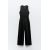 Zara Текстурированный цветочный комбинезон из креповой ткани , Цвет: Черный, Размер: S, изображение 9