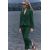 Zara Коллекция zw 100% шерстяные укороченные брюки, Цвет: Зеленый, Размер: S, изображение 4