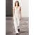 Zara Широкие брюки с высокой посадкой и прямым кроем из коллекции zara woman, Цвет: Бежевый, Размер: M, изображение 4