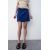 Zara Высокая юбка-мини из коллекции zw, Цвет: Синий, Размер: XS, изображение 3