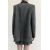 Zara Пиджак с разделителем zw collection pinstripe wool blend blazer , Цвет: Серый, Размер: XL, изображение 4