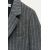 Zara Пиджак с разделителем zw collection pinstripe wool blend blazer , Цвет: Серый, Размер: XL, изображение 7