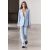 Zara Коллекция zw straight-leg flowing trousers , Цвет: Синий, Размер: S
