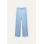 Zara Коллекция zw straight-leg flowing trousers , Цвет: Синий, Размер: S, изображение 6