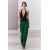 Zara Коллекция zw: прямые брюки средней посадки со шлевками для ремня, Цвет: Зеленый, Размер: S