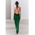 Zara Коллекция zw: прямые брюки средней посадки со шлевками для ремня, Цвет: Зеленый, Размер: S, изображение 3