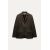 Zara Тематический жакет из коллекции zara woman, обладающий тонким лацканом и декоративной пуговицей, длинными рукавами с наполнителями на плечах и пуговицами, клапанными карманами спереди и нагрудными карманами, Цвет: Зеленый, Размер: XS, изображение 3