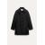 Zara Коллекция zw - шерстяное пальто с запахом , Цвет: Черный, Размер: XS, изображение 4