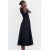 Zara Миди-платье с контрастными карманами , Цвет: Черный, Размер: M, изображение 4