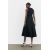 Zara Миди-платье с контрастными карманами , Цвет: Черный, Размер: M, изображение 5