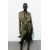 Zara Платье с эффектом складок и атласным покрытием , Цвет: Зеленый, Размер: M, изображение 2