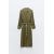 Zara Платье с эффектом складок и атласным покрытием , Цвет: Зеленый, Размер: M, изображение 6