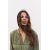 Zara Комбинезон с кройкой мини-платье с вырезом под горло, длинными рукавами на манжетах, вышивкой «выжигание» спереди, декоративными пуговицами спереди и широким эластичным поясом, Цвет: Зеленый, Размер: M, изображение 4