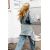 Zara Джинсовый комбинезон denim trf с воротником , Цвет: Синий, Размер: S, изображение 4