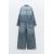 Zara Джинсовый комбинезон denim trf с воротником , Цвет: Синий, Размер: S, изображение 6