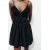 Zara Вышитое короткое платье , Цвет: Черный, Размер: XXS, изображение 2