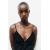 Zara Вышитое короткое платье , Цвет: Черный, Размер: XXS, изображение 3
