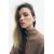 Zara Туника-платье с широкими рукавами, опускающимися ниже локтей, Цвет: Коричневый, Размер: S, изображение 2