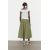 Zara Платье из поплина с разделителем , Цвет: Зеленый, Размер: S, изображение 5
