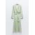 Zara Плиссированное платье из фольги , Цвет: Зеленый, Размер: M, изображение 6