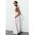 Zara   - платье из поплина с миди длиной и midi , Цвет: Бежевый, Размер: XS, изображение 5