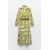 Zara Платье с печатным узором и льняным ремнем , Цвет: multicolor, Размер: XS, изображение 3