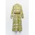 Zara Платье с печатным узором и льняным ремнем , Цвет: multicolor, Размер: XS, изображение 4