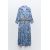 Zara Платье с принтом в стиле миди с поясом , Цвет: multicolor, Размер: XS, изображение 6