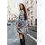 Zara Платье-рубашка с ярлыком и длинными рукавами с эластичными отделками, Цвет: multicolor, Размер: M, изображение 3