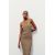 Zara Платье-бандо из рубчатого трикотажа , Цвет: Коричневый, Размер: M, изображение 3