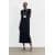 Zara  : платье midi с рейкой , Цвет: Черный, Размер: M