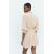Zara Платье-рубашка с плетеным ремнем , Цвет: Бежевый, Размер: XS, изображение 4