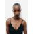 Zara Короткое платье с отделкой из кружева , Цвет: Черный, Размер: XS, изображение 4