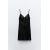 Zara Короткое платье с отделкой из кружева , Цвет: Черный, Размер: XS, изображение 6