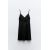 Zara Короткое платье с отделкой из кружева , Цвет: Черный, Размер: XS, изображение 7