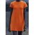 Zara Короткое вязаное платье , Цвет: Оранжевый, Размер: L, изображение 4