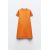 Zara Короткое вязаное платье , Цвет: Оранжевый, Размер: L, изображение 6