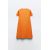 Zara Короткое вязаное платье , Цвет: Оранжевый, Размер: L, изображение 7