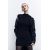 Zara Короткое облегающее платье из трикотажа с высоким воротником и короткими рукавами, Цвет: Черный, Размер: S, изображение 4