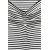 Zara Платье средней длины из трикотажа в полоску, Цвет: С принтом, Размер: S, изображение 6