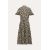 Zara Платье-рубашка с животным принтом из коллекции zw , Цвет: С принтом, Размер: XS, изображение 3