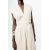 Zara Платье midi из 100% хлопка, Цвет: Бежевый, Размер: L, изображение 4