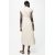 Zara Платье midi из 100% хлопка, Цвет: Бежевый, Размер: L, изображение 5