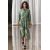 Zara Платье из 100% хлопка, Цвет: Зеленый, Размер: XS